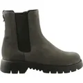 Produktbild: Högl Stiefelette Montana Chelsea Style aus Veloursleder Grau mit Reißverschluss - Grau