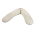 Produktbild: Theraline Stillkissen 190cm inkl. Bezug Sandbeige, Musselin Mikroperlenfüllung