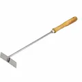 Produktbild: Feuerkratzer Ofenkratzer 450 mm Kamin Ofen Kratzer Holzgriff 40x110 mm Reiniger