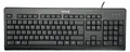 Produktbild: TERRA Keyboard 3500 Corded [FR] USB black/noir baugleich zum Cherry Stream Keyboard JK-8500FR-2, Volle Größe (100%), Kabelgebunden, USB, QWERTZ, Schwarz, Maus enthalten