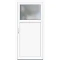 Produktbild: Kunststoff-Nebeneingangstür K 504 Weiß 98 cm x 198 cm Anschlag Links
