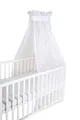 Produktbild: roba safe asleep Babybett Himmel Air , Betthimmel, weiß, Mesh-Himmel für Babybett