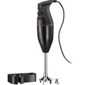 Produktbild: Stabmixer ESGE Zauberstab M 100 Design schwarz/rot, 120 Watt, mit Wandhalterung