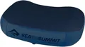 Produktbild: Sea to Summit - Aeros Ultralight Deluxe Reisekissen L - Leicht zum Aufblasen - rutschfest - Ultra-SIL Reißverschluss-Tasche - Camping & Fahrradtouren - 42 x 30 x 13cm - Navy Blue - 114g