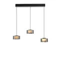 Produktbild: Paul Neuhaus LED Pendelleuchte LED Pendellampe RIKA, dimmbar, Memoryfunktion, höhenverstellbar, 3x LED Board 6W, warmweiß, manuell höhenverstellbar, stufenlos dimmbar, Memoryfunktion