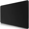 Produktbild: Sidorenko Gaming Mauspad XXL Schwarz - Großes Mousepad 350x260 mm - rutschfeste Schreibtischunterlage für Gaming und Büro - Fransenfreie Ränder - Präzises und langlebiges Large Mouse pad maxlvl