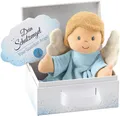Produktbild: Sterntaler® Schmusetuch Schutzengel, hellblau, mit Geschenkbox