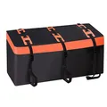 Produktbild: SUNORCHID Heckbox für Anhängerkupplung 150 x 61 x 61cm, 566 Liter 600D PVC Car Cargo Transportbox Wasserdicht Reißfest Faltbare Gepäckbox