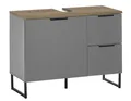 Produktbild: Waschbeckenunterschrank Waschbecken Waschtisch Badezimmer Unterschrank Grau