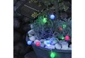 Produktbild: STAR TRADING LED Dekolicht Globini, Bunte Solar-Lichterkette,Globini', 20 kleine Leuchtkugeln, Dämmerungs