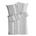 Produktbild: Kaeppel Interlock Jersey Bettwäsche Firenze Silber 1 Bettbezug 135 x 200 cm + 1 Kissenbezug 80 x 80 cm