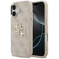 Produktbild: CG MOBILE Guess 4G Groß 4G Klassiker Logo Hülle für iPhone 17 (Pink/Gold)
