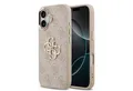 Produktbild: Guess Handyhülle GUESS Case für iPhone 17 Metal Logo Gold Hülle Cover Rosa