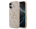 Produktbild: Guess Backcover Guess 4G Metal Logo Back Cover Apple iPhone 17 - Gold Edge - Pink