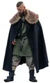 Produktbild: Leonardo Carbone® Unisex Wikinger Umhang Janne mit Kunstfell - Mittelalter Kleidung Damen & Herren, Cape Männer, Hobbit Kostüm, LARP-Kleidung, Wikinger, Cosplay Herren, Halloween, Karneval Schwarz
