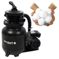 Produktbild: Speed Clean Classic 250N Sandfilteranlage + Filterballs Pool 4,5m³ Intex