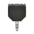 Produktbild: Hama AUX Audio-Verbindungskabel/Adapter Audio-Adapter schwarz, 00205191