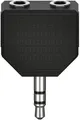 Produktbild: Hama Klinkenadapter 205191 3,5mm Klinkenadapter Klinke stereo 2x Klinkenkupplung