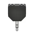 Produktbild: HAMA Audio-Adapter, 3,5-mm-Klinken-St. - 2 x 3,5-mm-Klinken-Kupp., Stereo