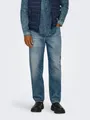 Produktbild: ONLY & SONS Regular-fit-Jeans ONSEDGE STRAIGHT BROMO 0017 DOT DNM NOOS
