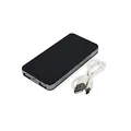 Produktbild: CLE USB Ladestation PowerBank 4000mAh Slim schwarz Ladegerät mit Kontrollleuchten