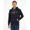 Produktbild: Tommy Hilfiger Kapuzensweatshirt TOMMY LOGO HOODY blau M (48)