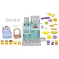 Produktbild: Play-Doh Kitchen Creations Knetspaß Café, Bastel-Set mit Spielzeug-Kaffeemaschine mit 20 Accessoires und 8 Dosen zweifarbige Knete, kreatives für Kinder ab 3 Jahren