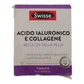 Produktbild: SWISSE Kollagen und Hyaluronsäure – Nahrungsergänzungsmittel 30 Kollagen Hyaluro