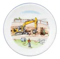 Produktbild: Seltmann Weiden Frühstücksteller Compact - Auf der Baustelle, (1 St), rund 19 cm