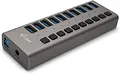 Produktbild: i-tec USB 3.0 Charging HUB 10-Port mit Externem Netzadapter 48W - 10x USB Ladeport