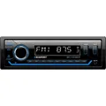 Produktbild: Blaupunkt 1124 1 DIN Autoradio mit Bluetooth 5.0, Multi Color, Internes Mikrofon, Multimedia Player und Freisprechfunktion