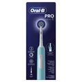 Produktbild: Oral-B Pro 1 Cross Action elektrische Zahnbürste blau Akku Timer 3 Modi