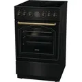 Produktbild: Gorenje Classico Collection GECS5B70CLB Standherd Schwarz - Schwarz