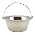 Produktbild: Gulaschkessel Gulasch Ungarisch Edelstahl 14 L +Kochlöffel Perfect Home