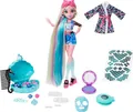 Produktbild: Mattel Monster High Puppe, Lagoona Blue Wellnesstag-Set mit Zubehör zum Tragen und Teilen
