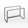 Produktbild: CERROPI Newton Pendel Hochwertig Kugelstoßpendel Newton Cradle Unendlich mit 7 Kuglen Klassiches Newton Kugelspiel Physik Deko für Büro Schreibtisch Edelstahlrahmen，Schwungzeit 40 Sekunden