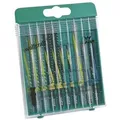 Produktbild: Wolfcraft - Stichsägeblatt-Set T-Schaft 10 Stück Sägeblätter & Sägehilfen