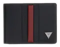 Produktbild: GUESS Torino Bifold Wallet M Geldbörse Black schwarz dunkelrot Neu