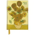 Produktbild: Adressbuch DIN A5: Vincent van Gogh, Sonnenblumen: Unser hochwertiges Adressbuch mit festem, künstlerisch geprägtem Einband und Magnetverschluss (Premium Notizbuch DIN A 5 mit Magnetverschluss)