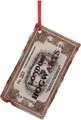 Produktbild: Harry Potter Hogwarts Express-ticket Weihnachtsanhänger Golden Golden One Size