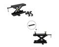 Produktbild: ConStands Motorradheber 2x Hebebühne # Mini-Lift Scherenheber inkl. Gummimatte bis 500kg in sc