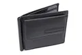 Produktbild: LEAS Dollar Clip mit Kleingeldfach RFID Geldscheinklammer flach Geldklammer Money Clip extra dünn für 8 Karten Echt-Leder, Portmonee mit Geschenk Box, schwarz