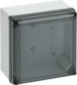 Produktbild: Spelsberg GEOS-L 3030-18-to Leergehäuse | IP66 | 300x300x180mm | Polycarbonat | Wandmontage | transparent | grau