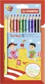 Produktbild: STABILO Buntstift Dreikant-Buntstift Trio dick 12er Pack mit 12 Farben und Spitzer, Ergonomische Form für Kinderhände