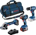Produktbild: Bosch Professional 0615990N31 Handwerker, Heimwerker, Akkugeräte Werkzeugset 5teilig (0615990N31)