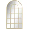 Produktbild: Homcom Wandspiegel, Gold, Glas, 65x2.5x110 cm, Spiegel, Wandspiegel
