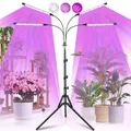 Produktbild: LED Pflanzenlampe mit Stand 192 LEDs 4 Modi 10 Helligkeits