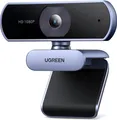Produktbild: UGREEN USB HD Webcam | 1080P/30fps USB A Webcam mit Mikrofon für PC | Grau