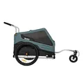 Produktbild: Burley Bark Ranger Fahrradanhänger Schwarz/blau Einheitsgröße