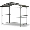 Produktbild: Leco Profi-Grillpavillon XXL mit Polycarbonat-Dach,,275 x 165 x 233 cm (L x B x H)